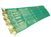 Green Banarasi Dupatta Indian Art Silk Woven Zari Brocade Long Stole Scarves