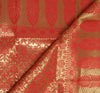 Red Banarasi Dupatta Indian Art Silk Woven Zari Brocade Long Stole Scarves