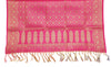 Hot Pink Banarasi Dupatta Indian Art Silk Woven Zari Brocade Long Stole Scarves