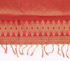 Red Banarasi Dupatta Indian Art Silk Woven Zari Brocade Long Stole Scarves