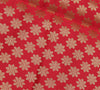Red Banarasi Dupatta Indian Art Silk Woven Zari Brocade Long Stole Scarves