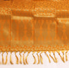 Orange Banarasi Dupatta Indian Art Silk Woven Zari Brocade Long Stole Scarves