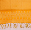 Yellow Banarasi Dupatta Indian Art Silk Woven Zari Brocade Long Stole Scarves