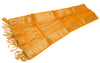 Yellow Banarasi Dupatta Indian Art Silk Woven Zari Brocade Long Stole Scarves