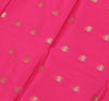 Pink Banarasi Dupatta Indian Art Silk Woven Zari Brocade Long Stole Scarves