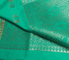 Green Banarasi Dupatta Indian Art Silk Woven Zari Brocade Long Stole Scarves