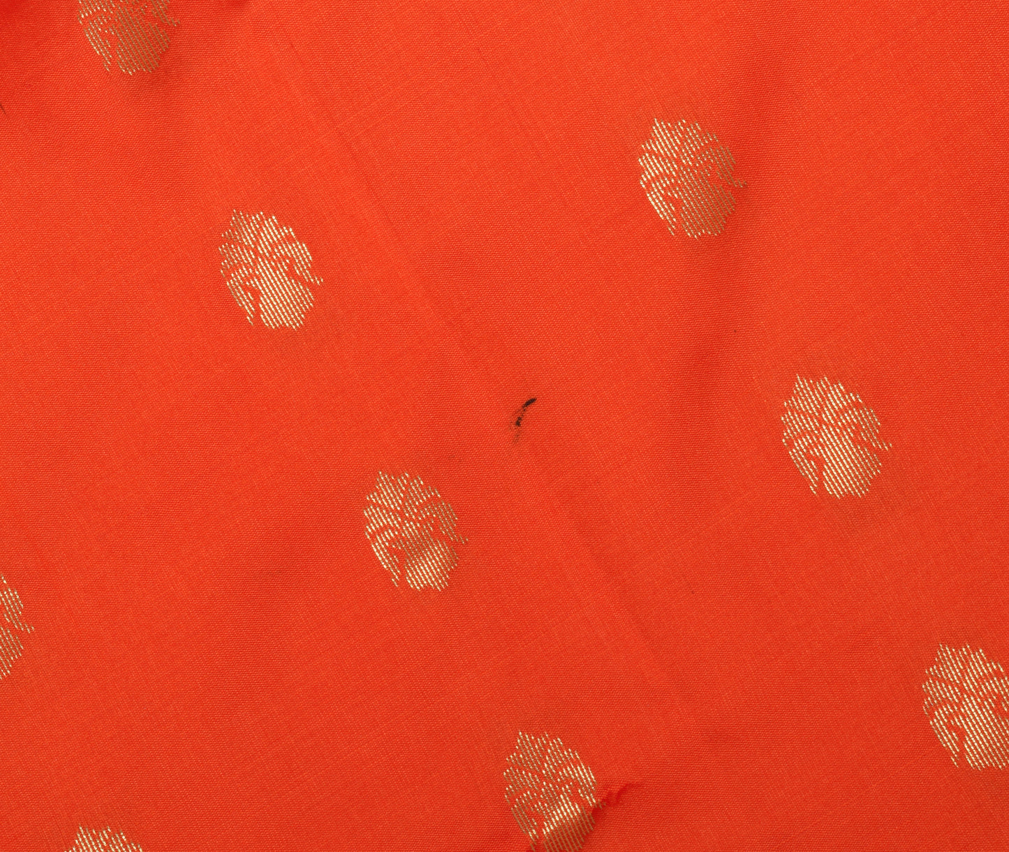 Orange Banarasi Dupatta Indian Art Silk Woven Zari Brocade Long Stole Scarves