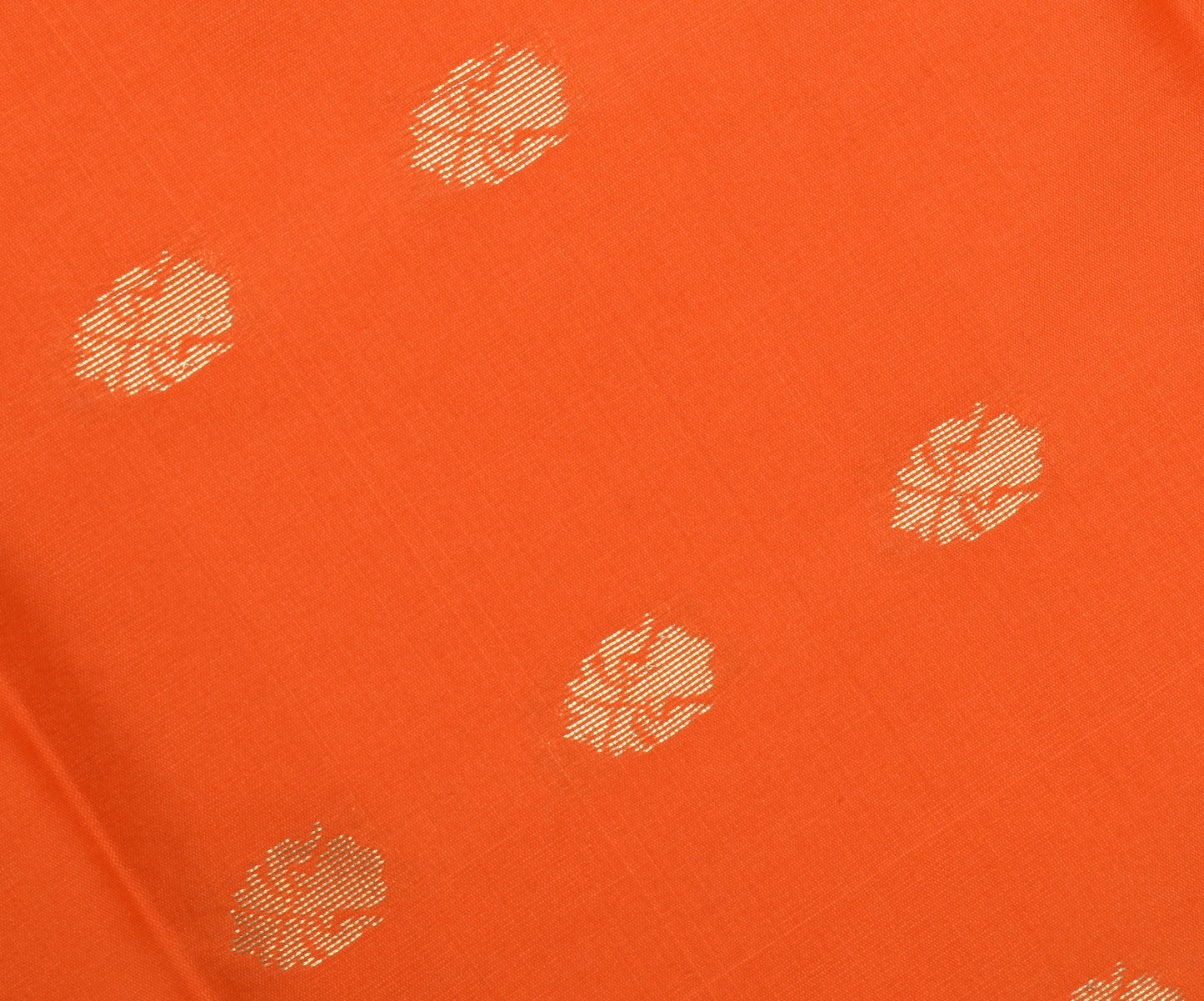 Orange Banarasi Dupatta Indian Art Silk Woven Zari Brocade Long Stole Scarves