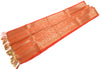 Orange Banarasi Dupatta Indian Art Silk Woven Zari Brocade Long Stole Scarves