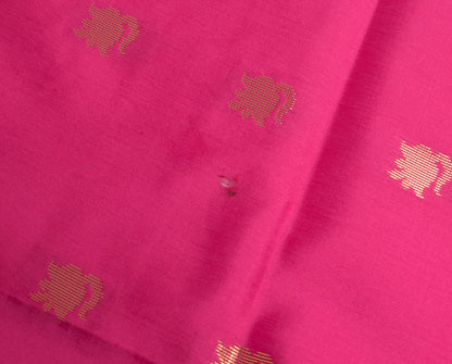 Dark Pink Banarasi Dupatta Indian Art Silk Woven Zari Brocade Long Stole Scarves