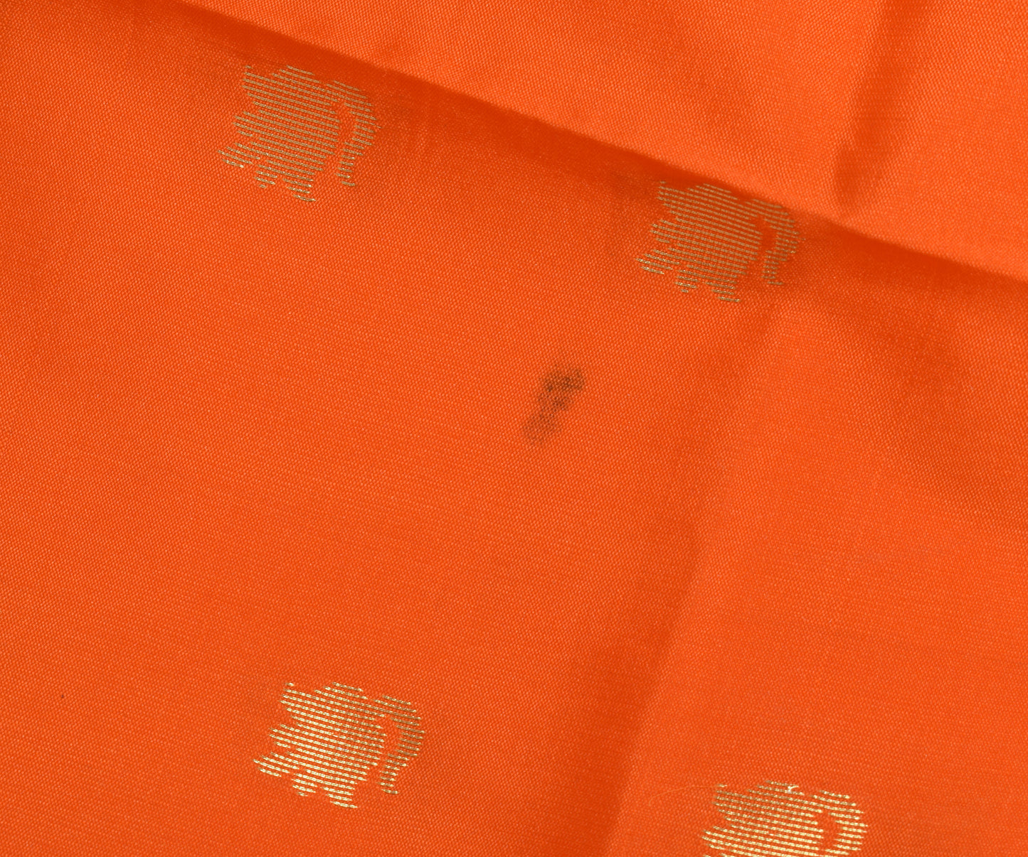Orange Banarasi Dupatta Indian Art Silk Woven Zari Brocade Long Stole Scarves
