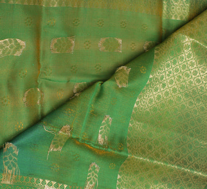 Mulit-Color Banarasi Dupatta Indian Art Silk Woven Zari Brocade Long Scarves