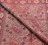 Long Stole Indian Art Silk Woven Banarasi Soft Maroon Dupatta