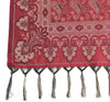 Long Stole Indian Art Silk Woven Banarasi Soft Maroon Dupatta