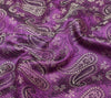 Long Stole Indian Art Silk Woven Banarasi Soft Purple Dupatta