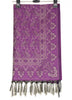 Long Stole Indian Art Silk Woven Banarasi Soft Purple Dupatta