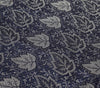 Long Stole Indian Art Silk Woven Banarasi Soft Dupatta Dark Blue