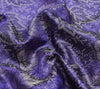 Long Stole Indian Art Silk Woven Banarasi Soft Dupatta Violet