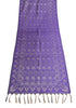 Long Stole Indian Art Silk Woven Banarasi Soft Dupatta Violet