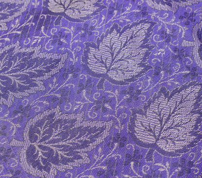 Long Stole Indian Art Silk Woven Banarasi Soft Dupatta Violet