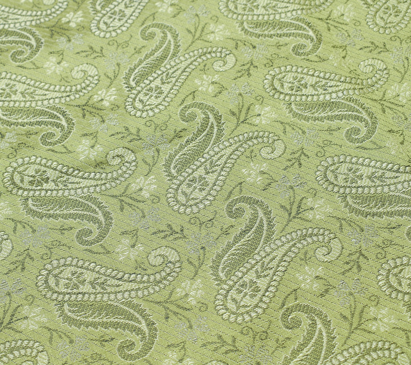 Long Stole Indian Art Silk Woven Banarasi Women Dupatta Green