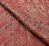 Long Stole Indian Art Silk Woven Banarasi Soft Women Dupatta Red