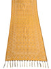 Long Stole Indian Art Silk Woven Banarasi Soft Dupatta Mustard