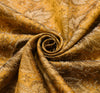 Long Stole Indian Art Silk Woven Banarasi Soft Dupatta Mustard