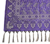 Long Stole Indian Art Silk Woven Banarasi Soft Violet Dupatta
