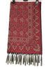 Long Stole Indian Art Silk Woven Banarasi Soft Dupatta Maroon