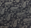 Long Stole Indian Art Silk Woven Banarasi Soft Black Dupatta