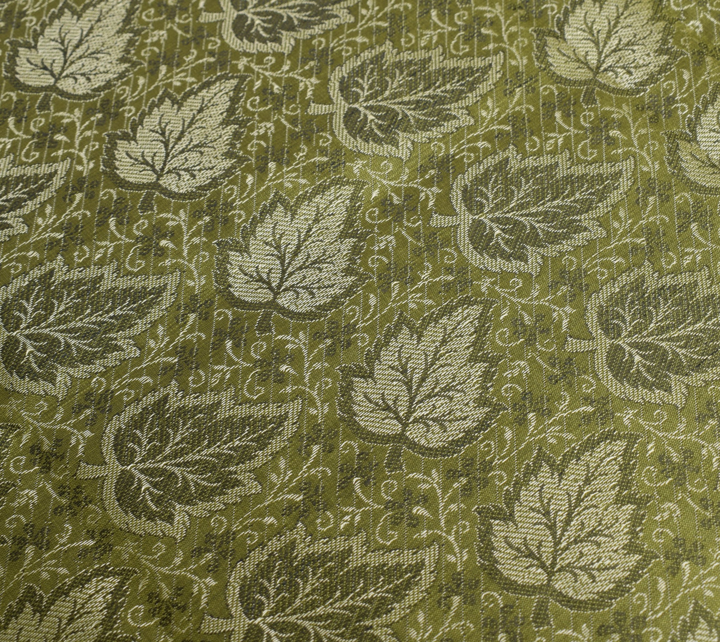 Long Stole Indian Art Silk Woven Banarasi Women Dupatta Green