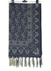 Dark Blue Art Silk Dupatta Woven Paisley Soft Long Stole Scarf