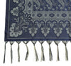 Dark Blue Art Silk Dupatta Woven Paisley Soft Long Stole Scarf