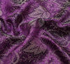 Long Stole Indian Art Silk Woven Banarasi Soft Dupatta Purple