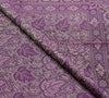 Long Stole Indian Art Silk Woven Banarasi Soft Dupatta Purple