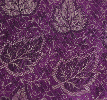 Long Stole Indian Art Silk Woven Banarasi Soft Dupatta Purple