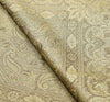 Long Stole Indian Art Silk Woven Banarasi Cream Women Dupatta
