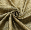 Long Stole Indian Art Silk Woven Banarasi Cream Women Dupatta