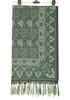 Long Stole Indian Art Silk Woven Banarasi Dupatta Dark Green