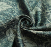Long Stole Indian Art Silk Woven Banarasi Dupatta Dark Green
