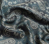 Dark Green Art Silk Dupatta Woven Paisley Soft Long Stole Scarf