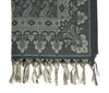 Dark Green Art Silk Dupatta Woven Paisley Soft Long Stole Scarf