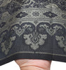Long Stole Indian Art Silk Woven Banarasi Soft Dupatta Black