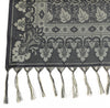 Long Stole Indian Art Silk Woven Banarasi Soft Dupatta Black