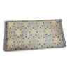 Gray Clutch Women's Purse Woven Zari Brocade Banarasi Fabric 5 Pocket Hand Bag