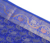 13 PC Blue Dining Table Runner Set Decor Banarasi Silk Brocade Paisley Gift