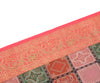13 PC Dining Table Runner Mat Set Decor Banarasi Silk Brocade Paisley MultiColor