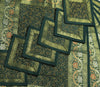 13 PC Green Dining Table Runner Set Decor Banarasi Silk Brocade Paisley Gift