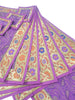 13 PC Purple Table Runner Dining Decor Gift Indian Banarasi Silk Brocade Paisley
